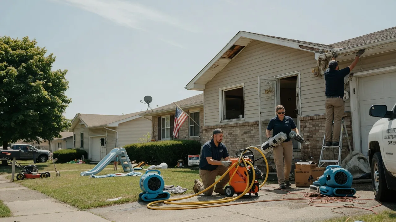 Water Damage Restoration in Worthington, IN near me